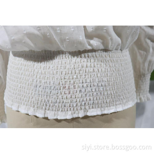 Zoete damesblouses met lange mouwen voor dames